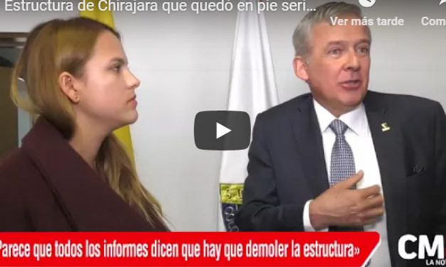 Estructura de Chirajara que quedó en pie sería demolida: Mintransporte