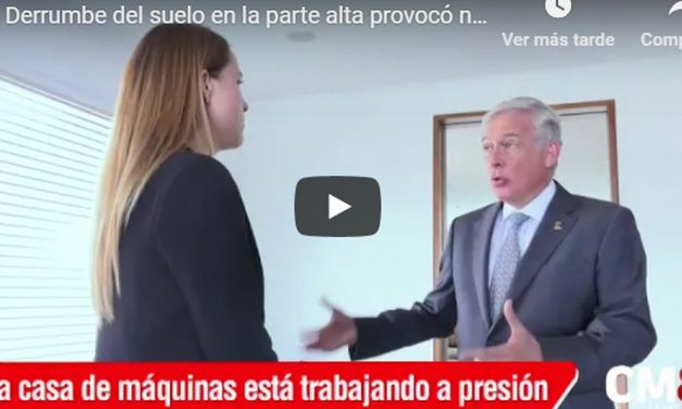 Derrumbe del suelo en la parte alta provocó nueva emergencia