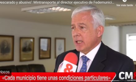 «Es una situación descarada y abusiva»: Germán Cardona, ministro de Transporte
