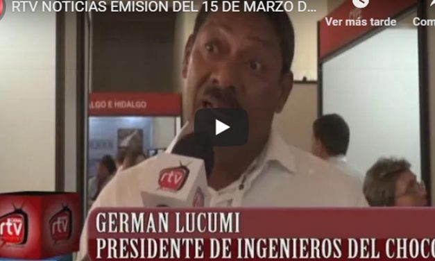 Realización XXXIV Congreso Nacional de Ingeniería en Chocó