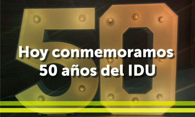El IDU conmemora hoy sus 50 años