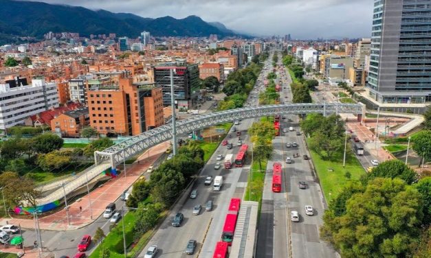 ¡Ya está habilitado el ciclopuente de la autopista Norte! Una de las obras de ingeniería más modernas