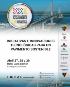 Vea las memoriasdel XXII Simposio colombiano sobre ingeniería de pavimentos