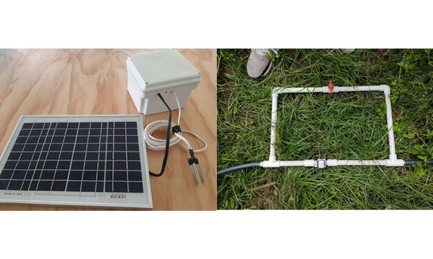 Crean sistema de riego que funciona con energía solar