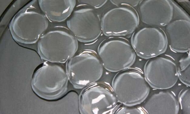 Récord en absorber agua del aire