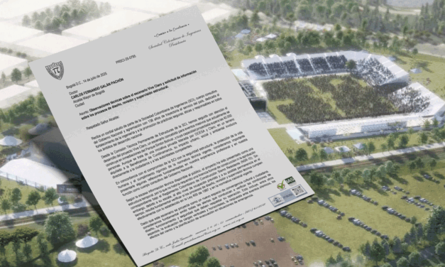 SCI solicita al alcalde de Bogotá verificación técnica del escenario Vive Claro y propone presentación estructural del proyecto