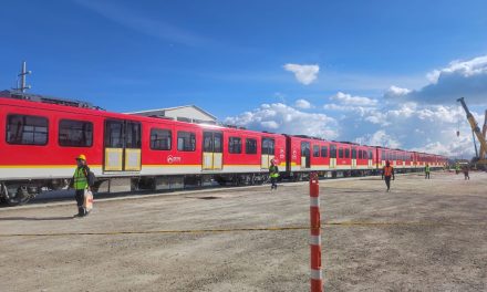 Llegó el primer tren del Metro de Bogotá tras recorrer más de mil kilómetros
