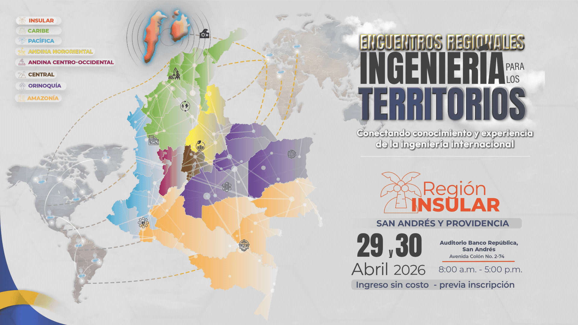 ENCUENTROS REGIONALES INGENIERÍA PARA LOS TERRITORIOS